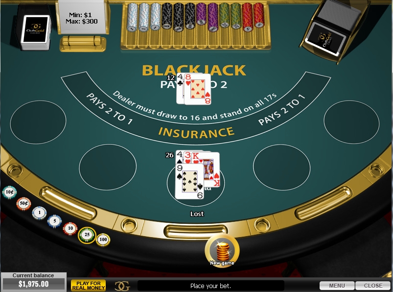 Play Blackjack at Casino.com